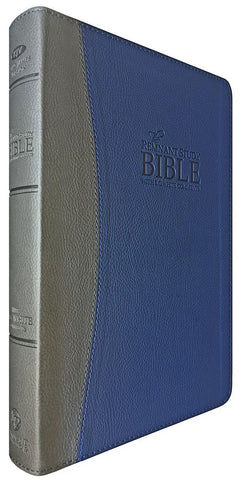 Remnant Study Bible KJV Blue/Gray Leathersoft